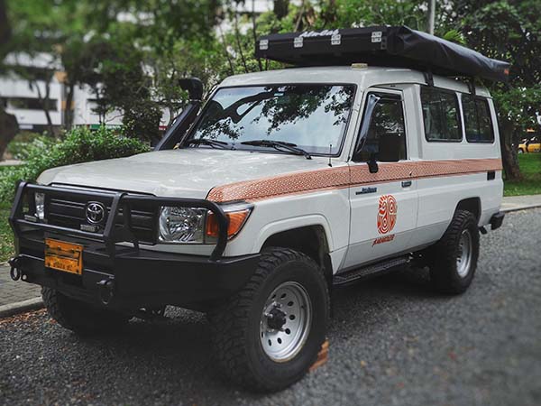 De Toyota Landcruiser