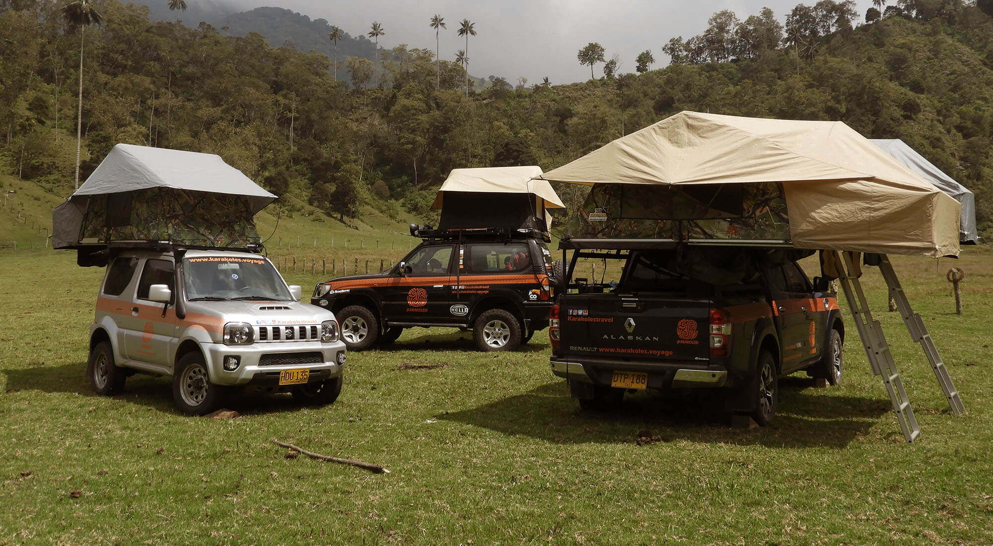 Alle 4x4 auto’s van Karakoles